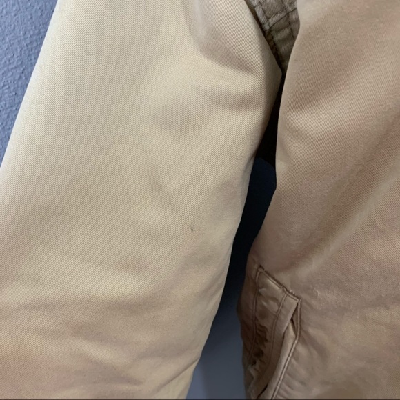Vintage Abercrombie & Fitch Jacket Cargo Khaki SM - Picture 8 of 9